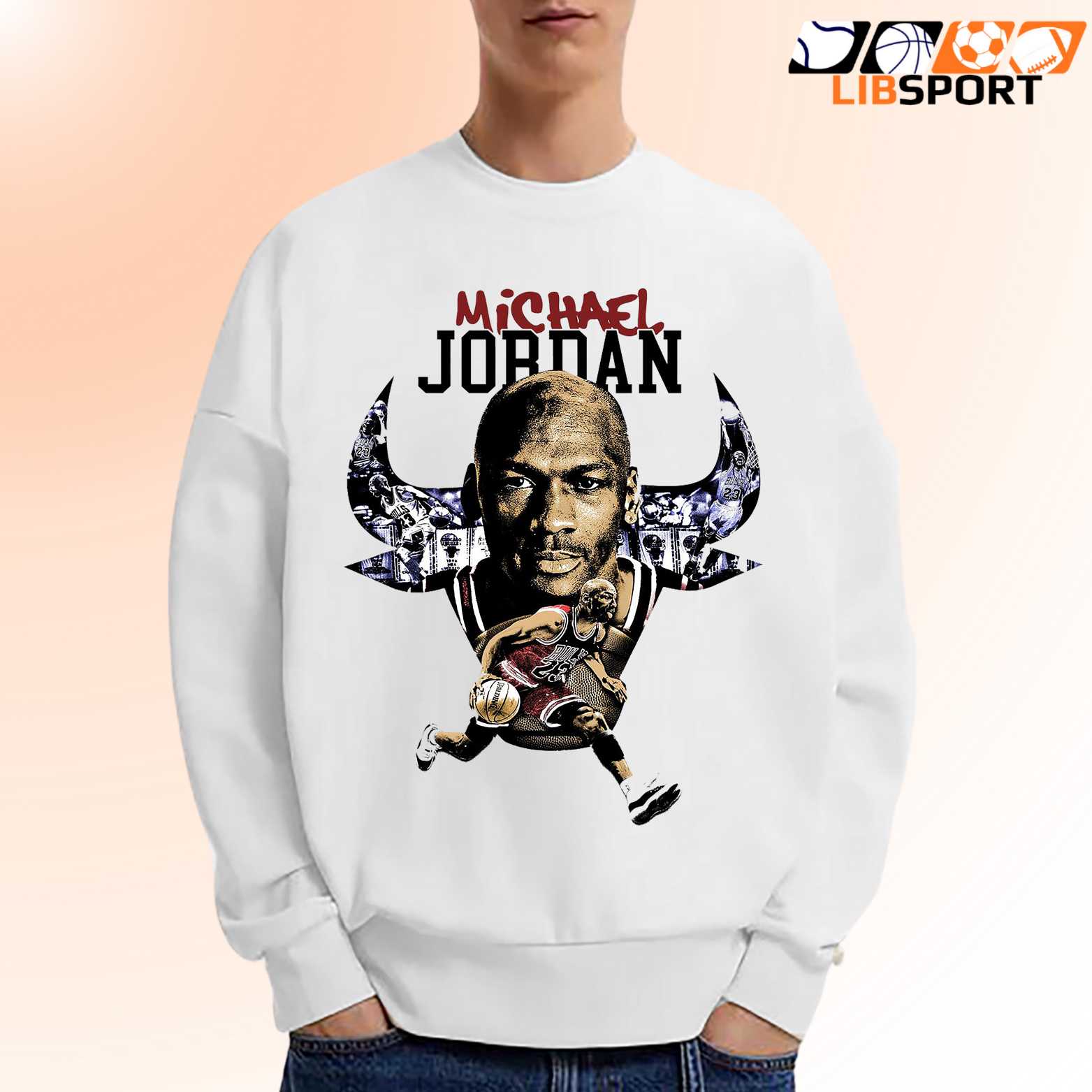 Michael Jordan T Shirt, Chicago Bulls Shirt, Retro Nba Streetwear Tee